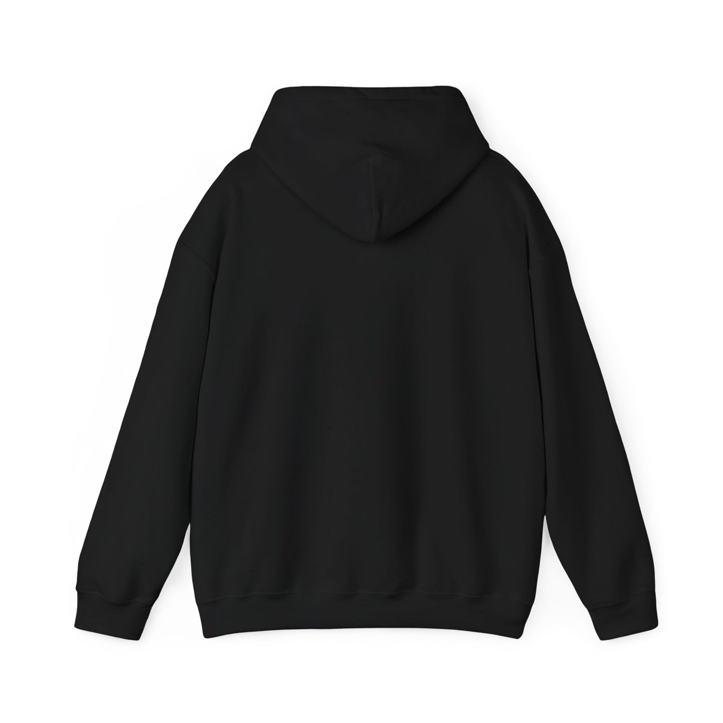 Vyze Logo Hoodie — Minimal Black Pullover with Small Chest Print