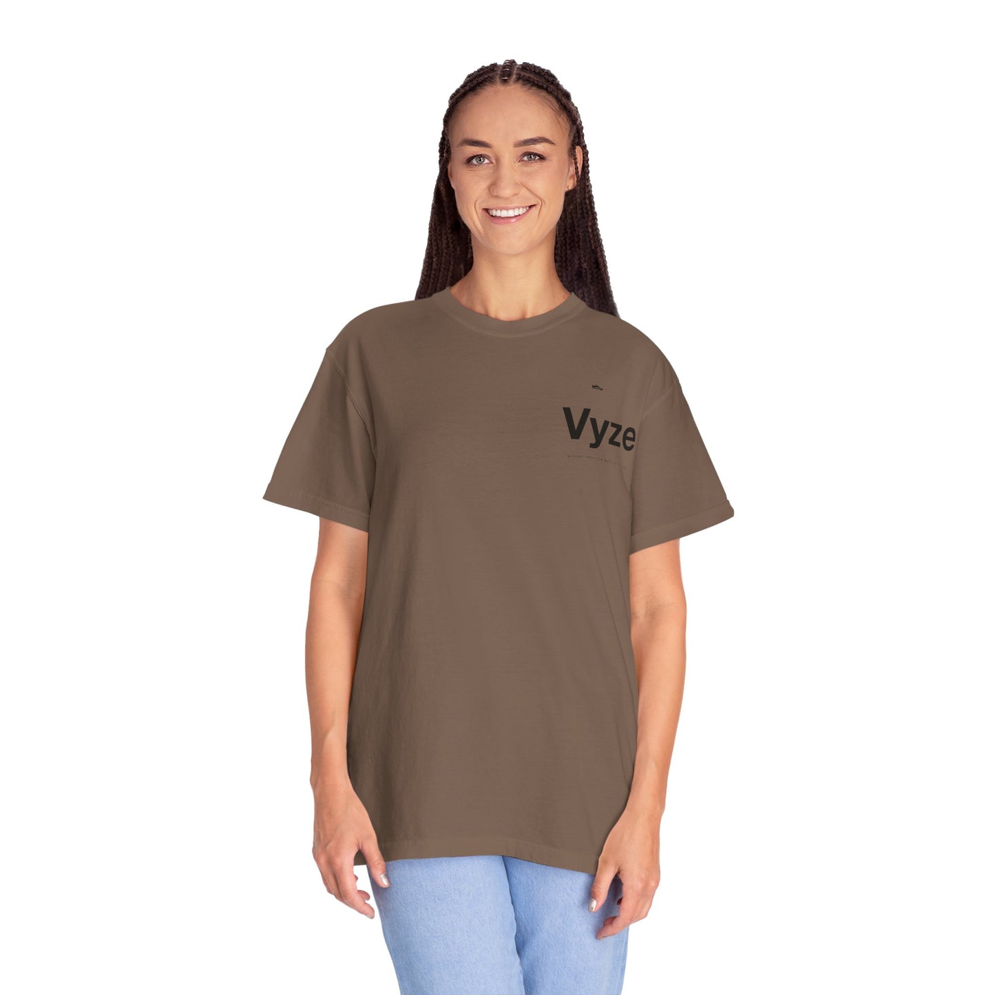 Vyze Logo T-Shirt — Minimalist Chest Print Tee