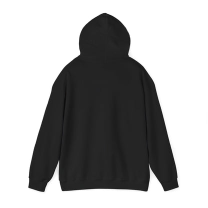Vyze Logo Hoodie — Minimal Black Pullover with Small Chest Print