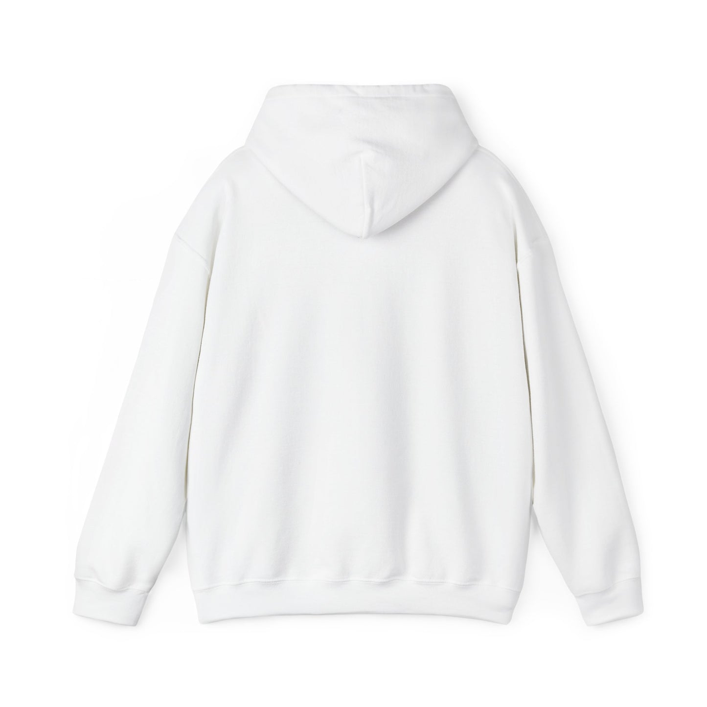 Vyze Angel Wings Hoodie — Minimal White Pullover with Back Wing Graphic