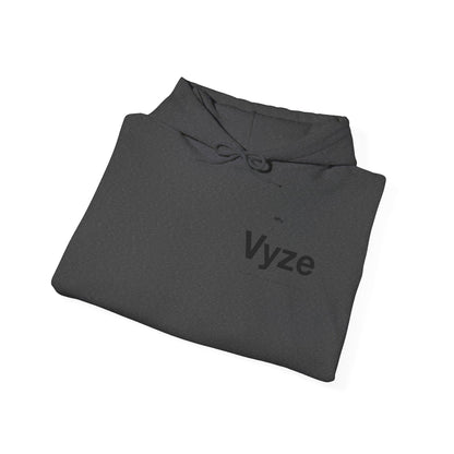 Vyze Angel Wings Hoodie — Minimal White Pullover with Back Wing Graphic