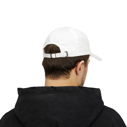 Vyze Embroidered Classic Dad Cap — Minimal White Baseball Hat
