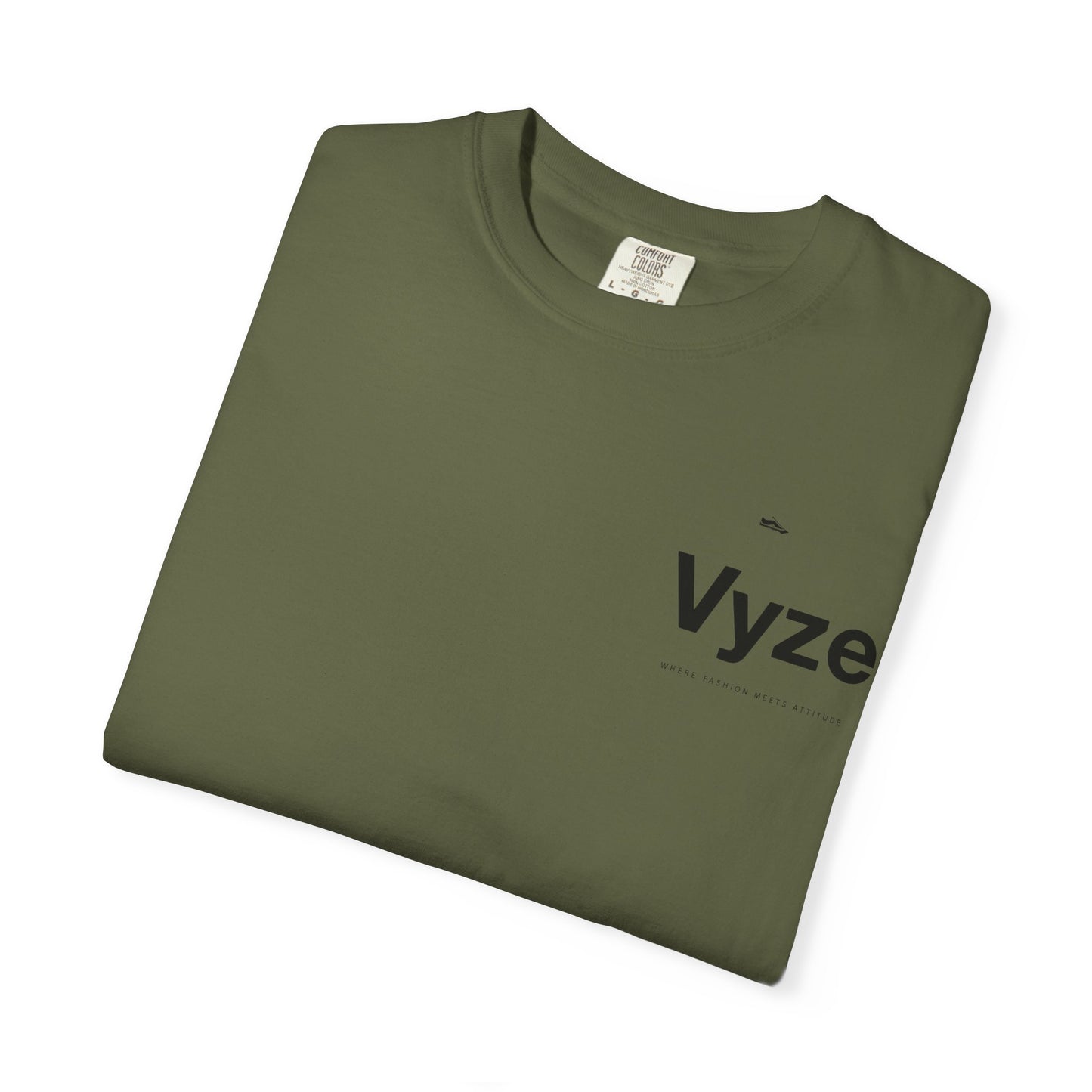 Vyze Logo T-Shirt — Minimalist Chest Print Tee