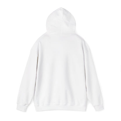 Vyze Angel Wings Hoodie — Minimal White Pullover with Back Wing Graphic