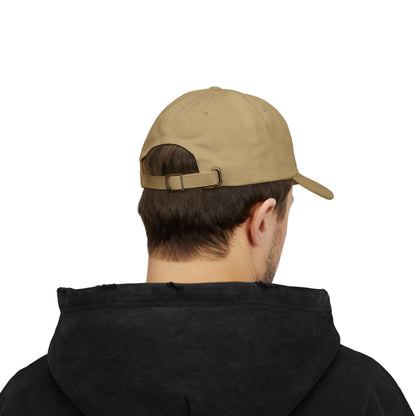 Vyze Embroidered Classic Dad Cap — Minimal White Baseball Hat