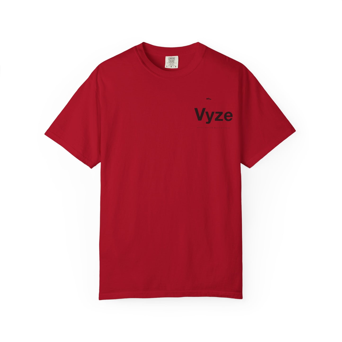 Vyze Logo T-Shirt — Minimalist Chest Print Tee
