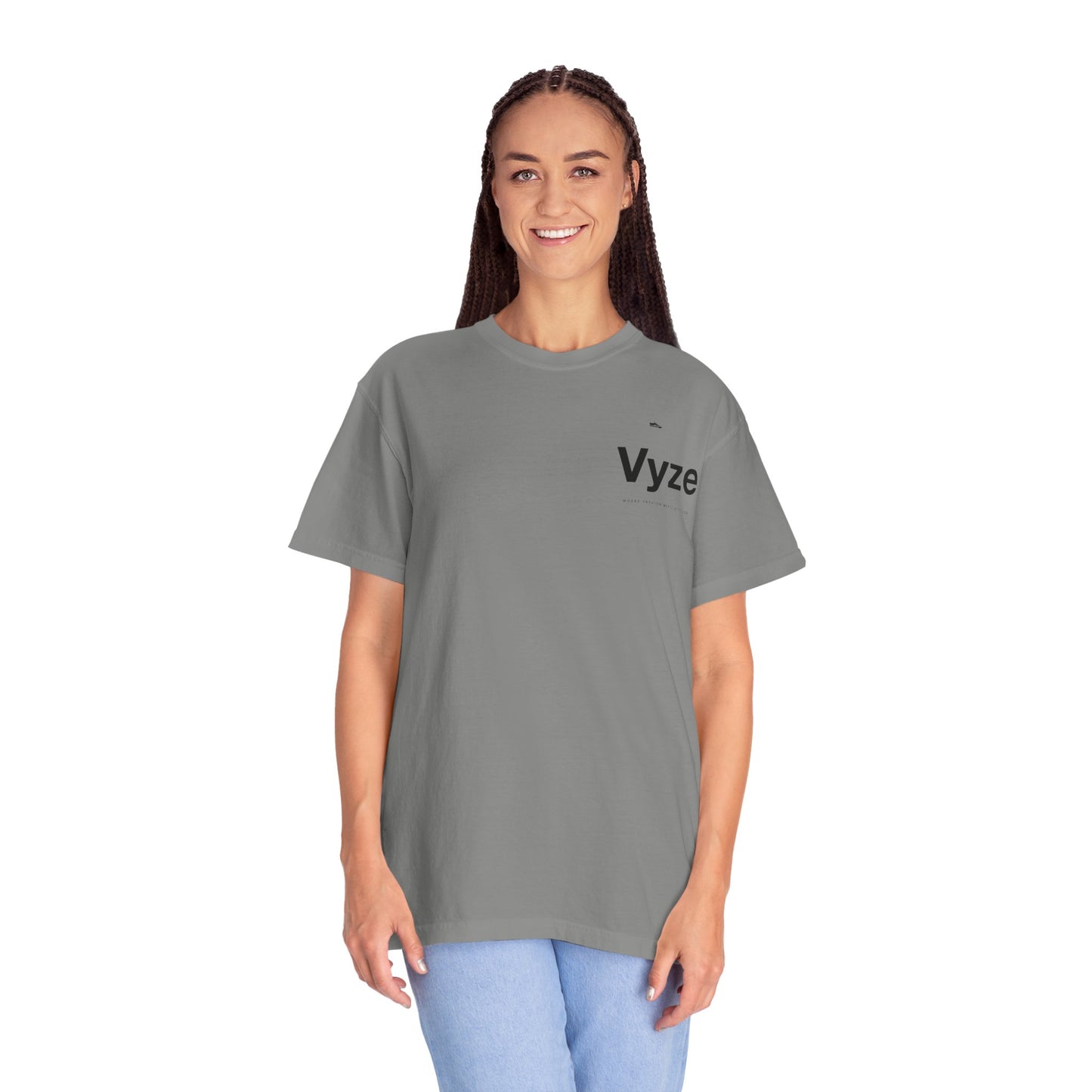 Vyze Logo T-Shirt — Minimalist Chest Print Tee