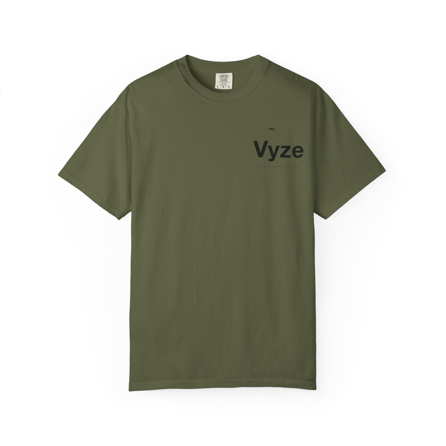 Vyze Logo T-Shirt — Minimalist Chest Print Tee